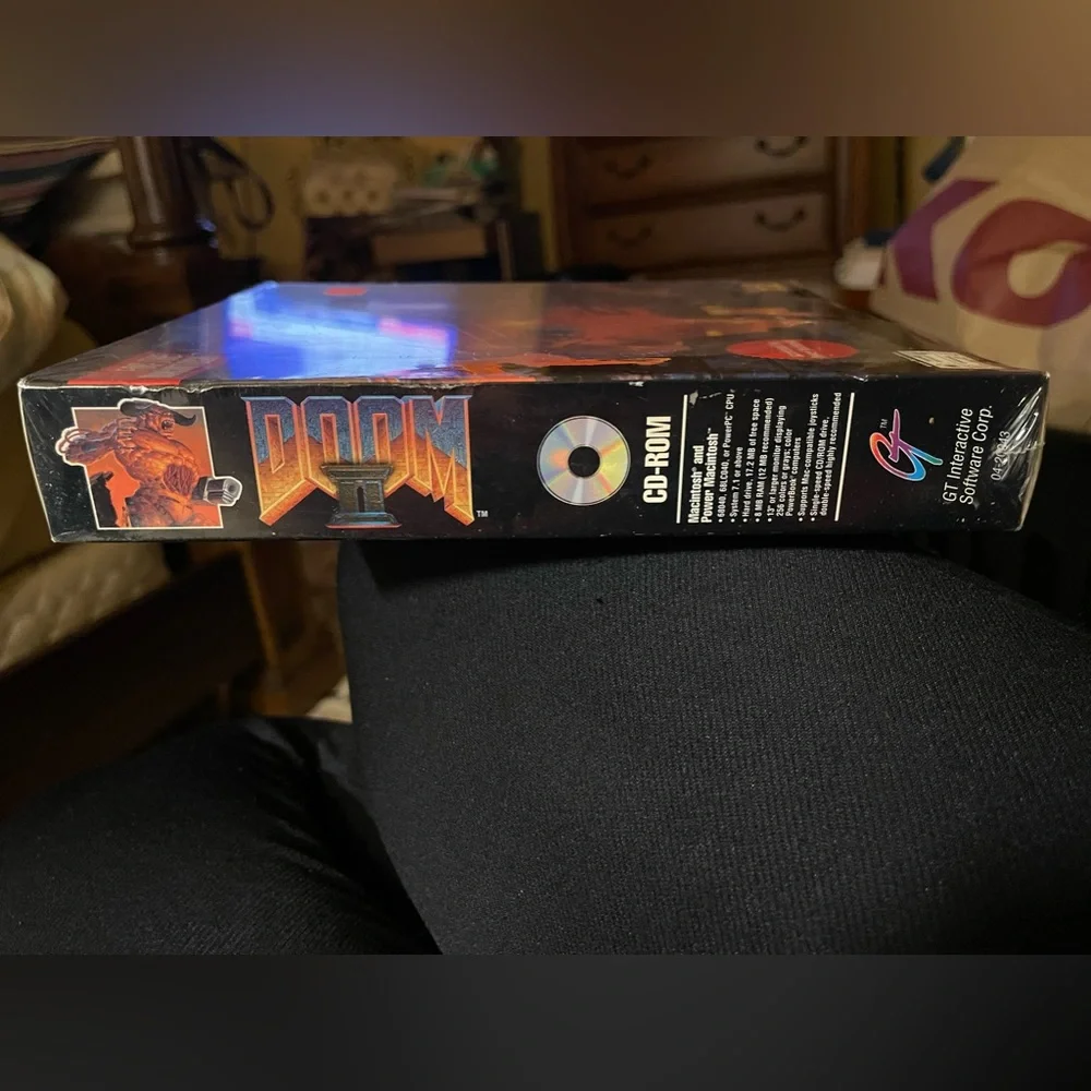 Doom II Computer PC Mac Big Box Brand New 1994 Factory Sealed NIB NEW MINT!!